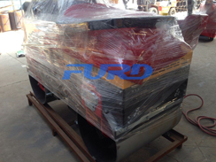 福瑞得機械1噸座駕壓路機，小型單鋼輪壓路機包裝完畢及時發(fā)貨